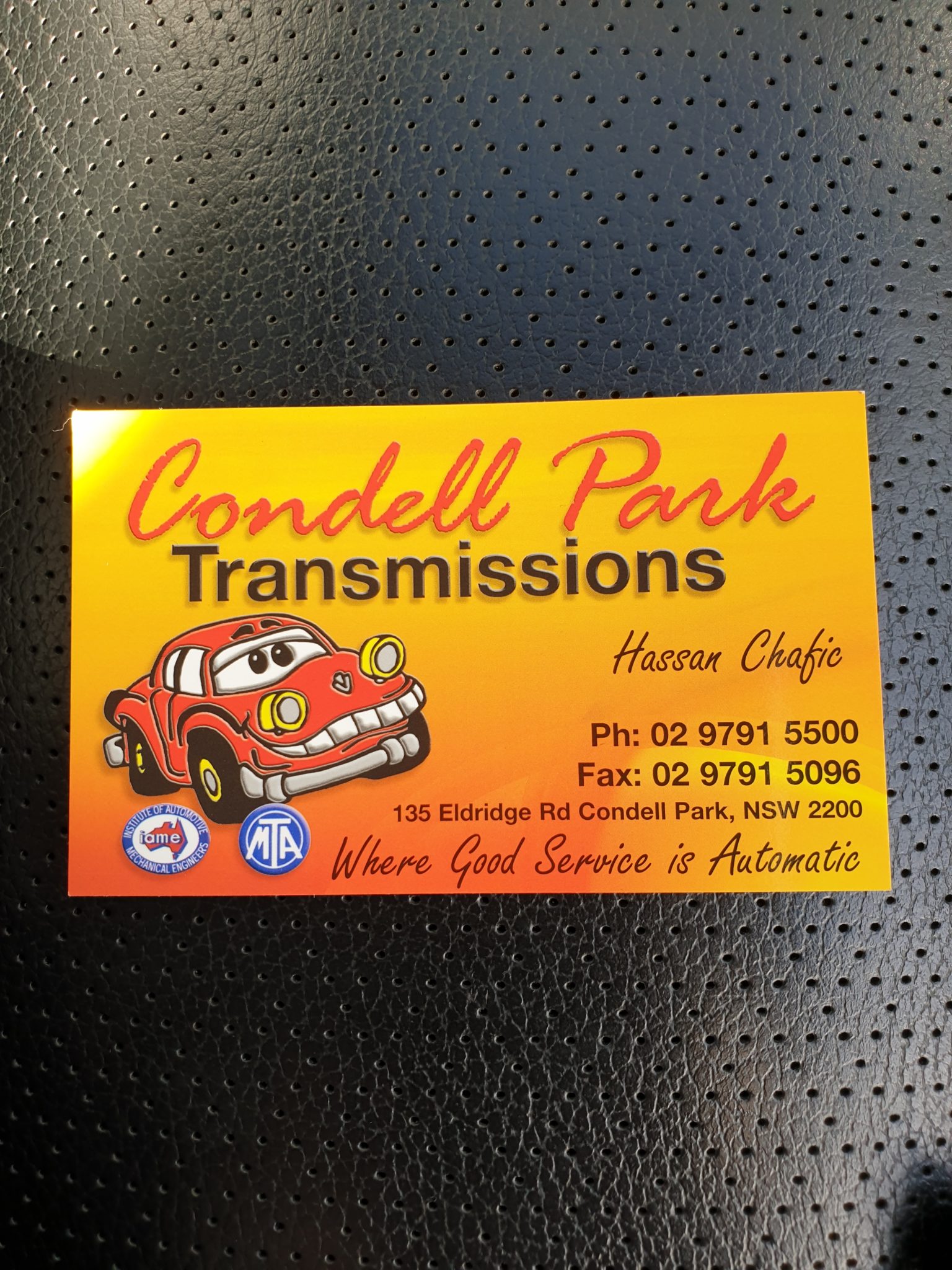 Condell Park Transmissions