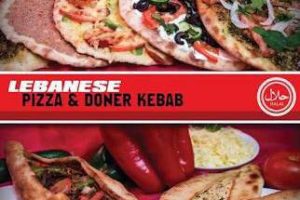 Lebanese pizza and doner kebab