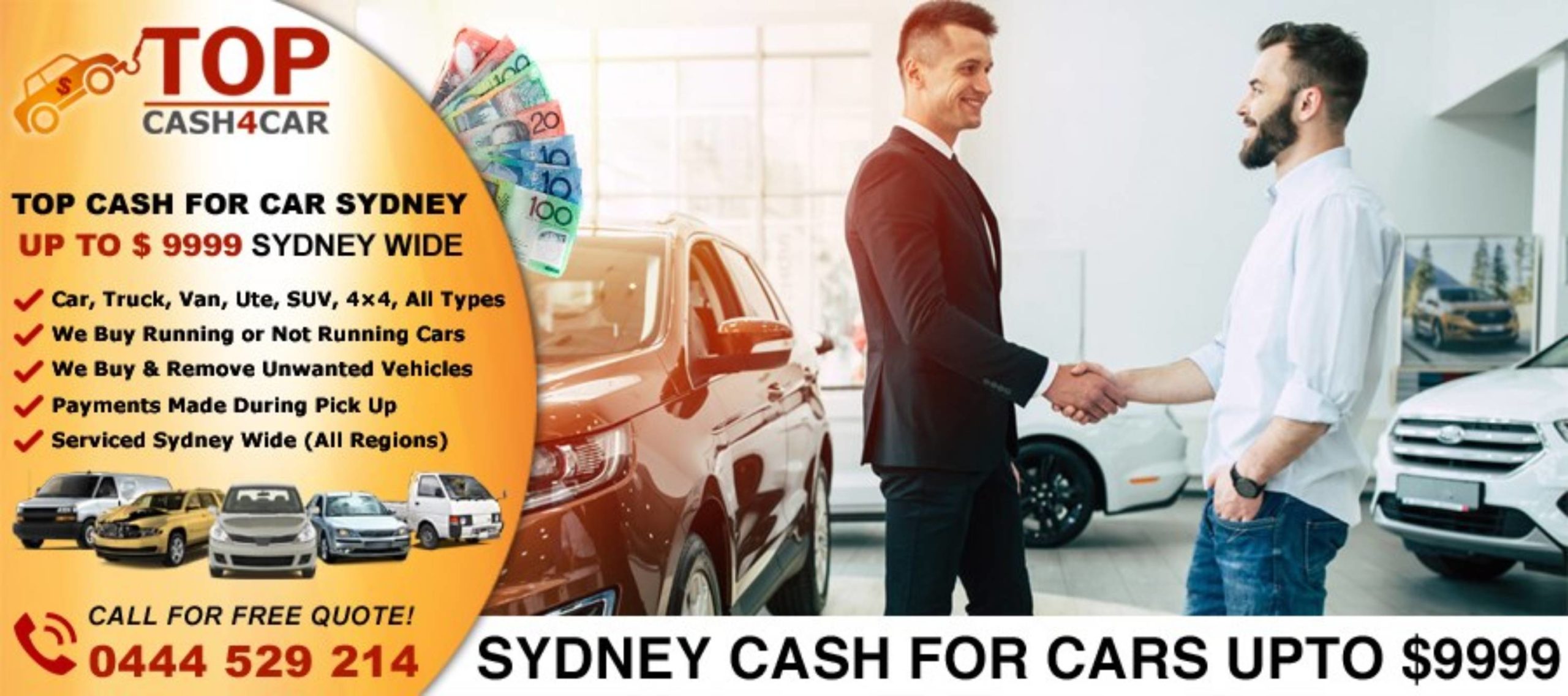 Top Cash 4 Car Sydney Daleel