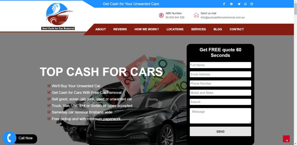 Cash For Car Removal